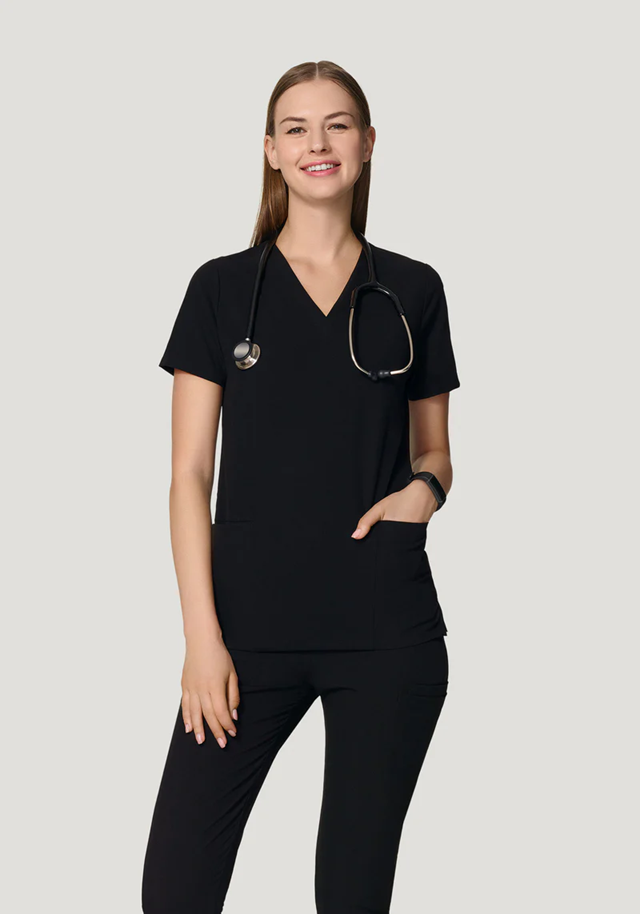 Top black de 6 bolsillos