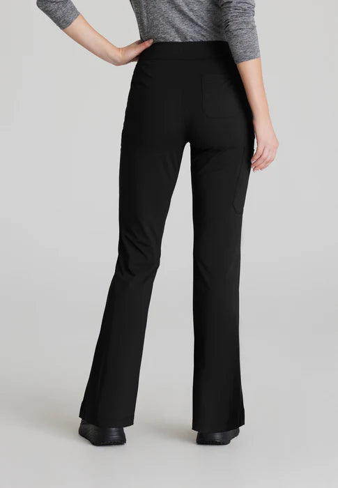 High Waisted Wide Leg Black skechers