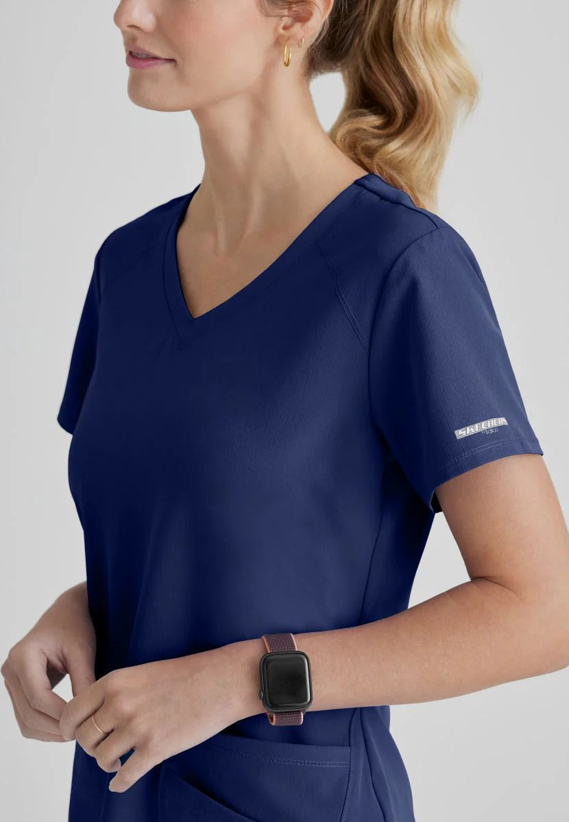 Top Navy bolsillo skechers