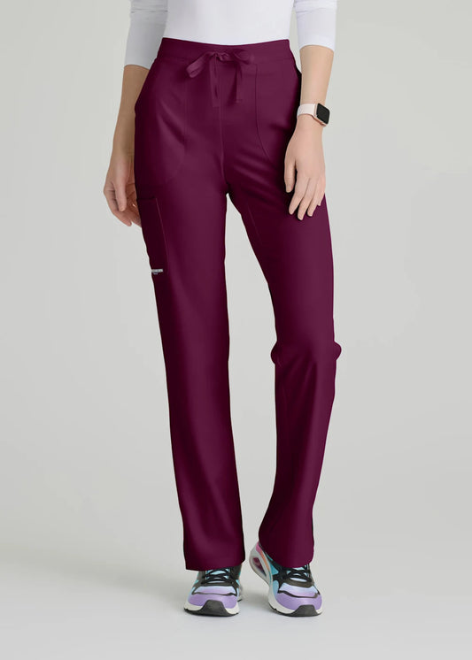 Pantalón cargo wine skechers