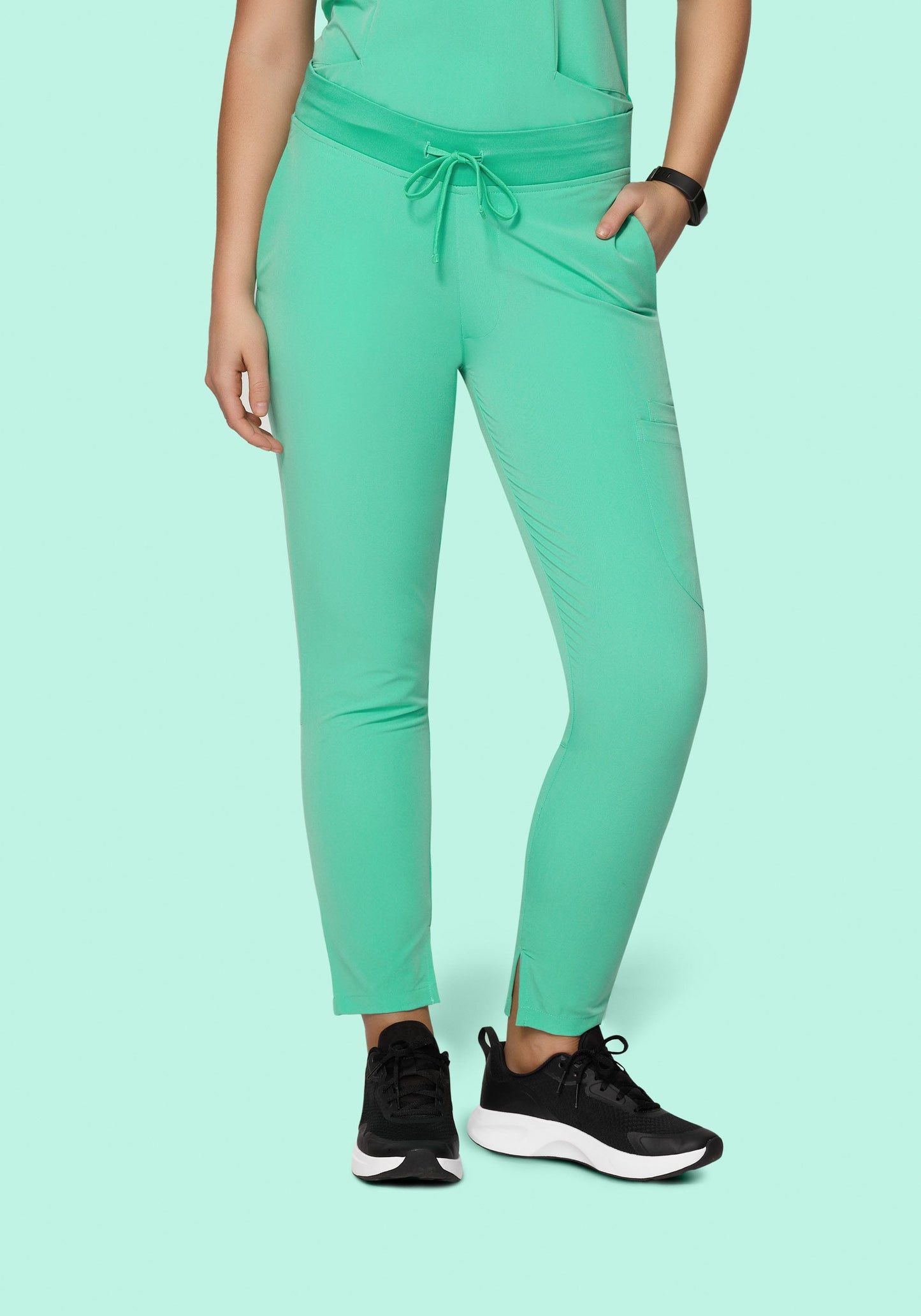 6 Pocket Slim Pants Seaglass