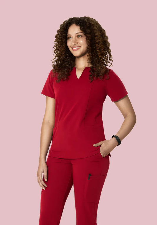 Pocket notch crimson